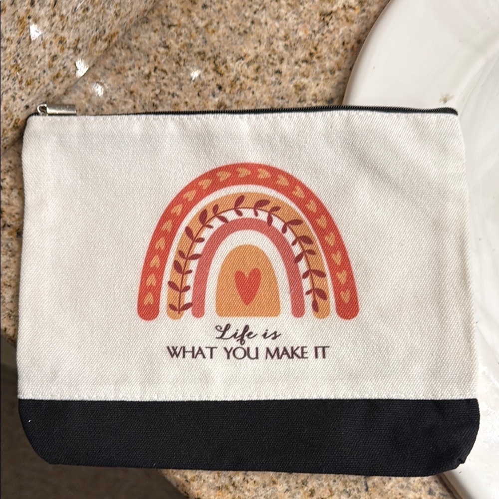 Rainbow Canvas Pouch